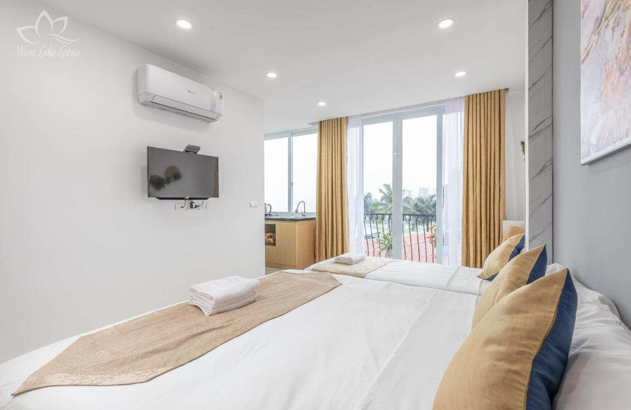 The Lakeview - West Lake Lotus Apartments Hanoi Exterior photo