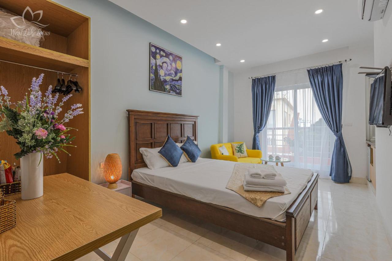 The Lakeview - West Lake Lotus Apartments Hanoi Exterior photo
